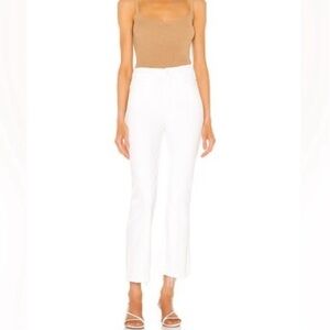 Mother Women’s High Rise The Hustler Ankle Fray Jeans in Fairest Of Them All, 25